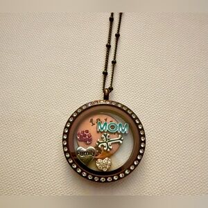 Family Themed Locket Necklace